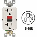 Leviton SmartlockPro Self-Test 20A White Commercial Grade 5-20R GFCI Outlet R12-GFNT2-0RW